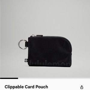 Lululemon Clippable Card Pouch